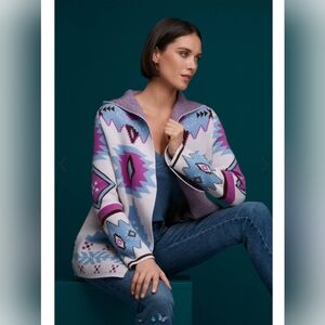 Johnny Was Joya Cardigan Size L